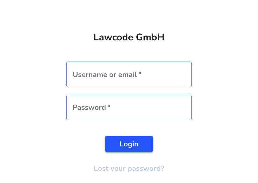 Login