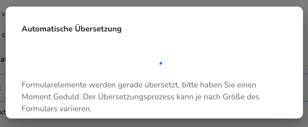 automatische übersetzung