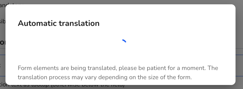 automatic translation