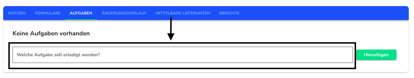 aufgabe erstellen