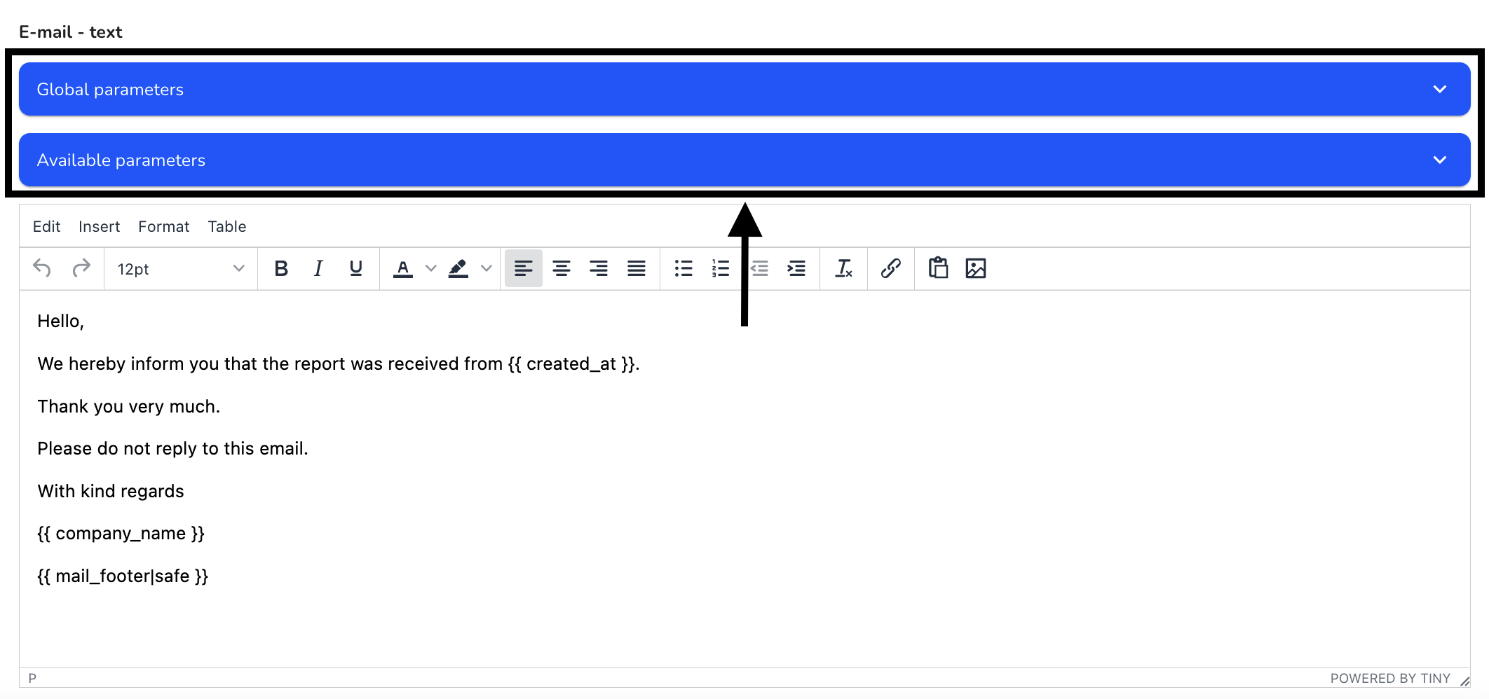 Parameters Overview