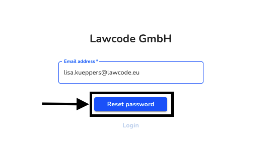 Reset password