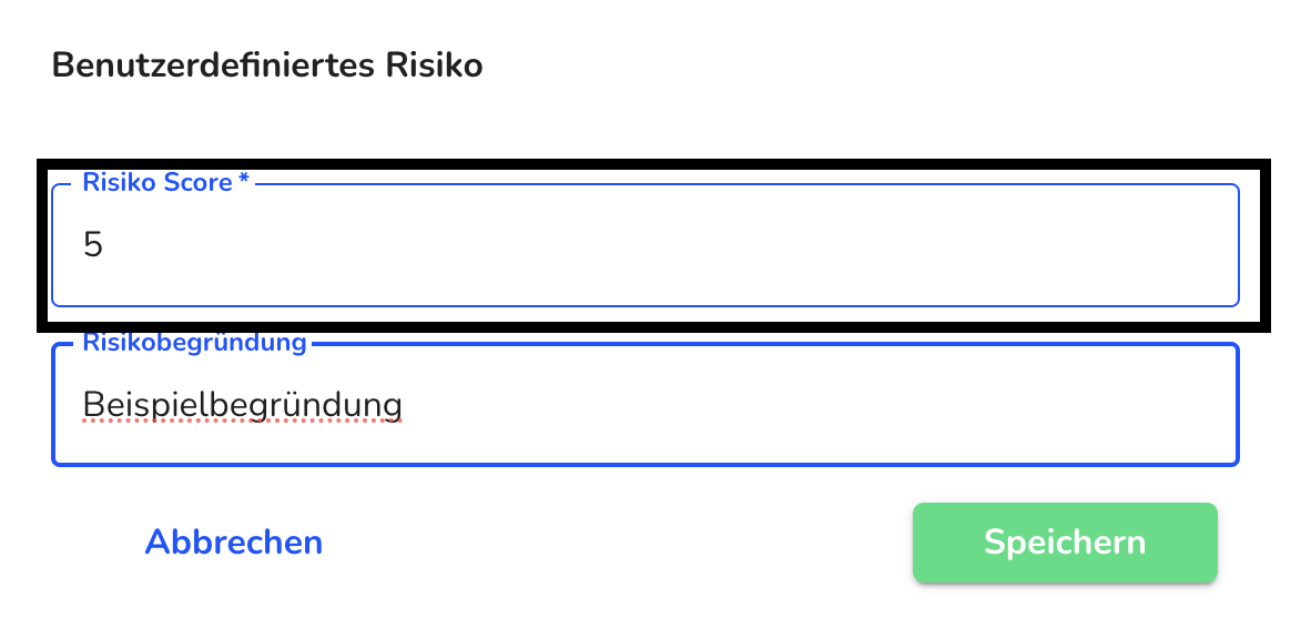 Risikoscore Nummer