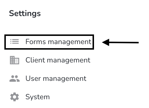 Forms management