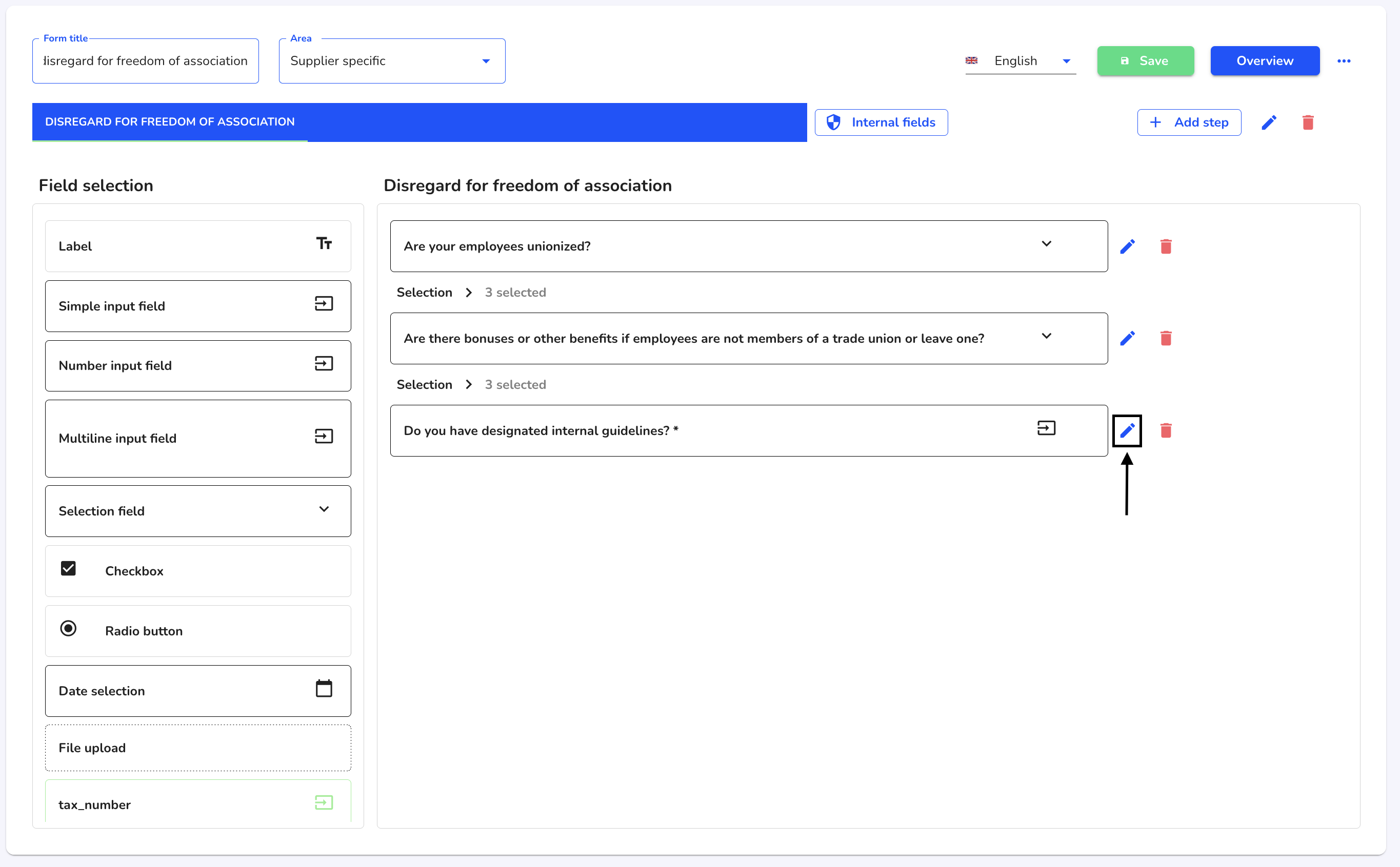 translate simple input field