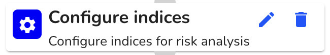 configure indices