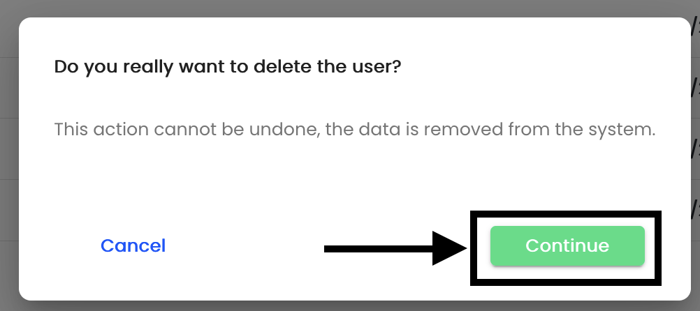 Want to delete