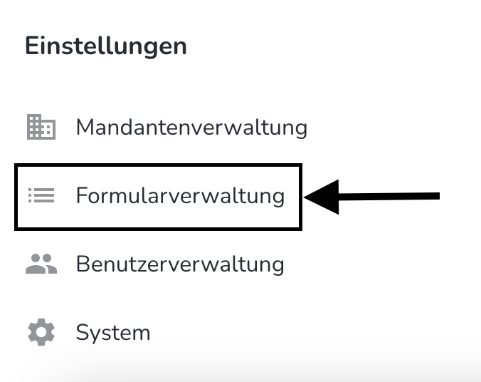 Zum Dynamischen Formular navigieren